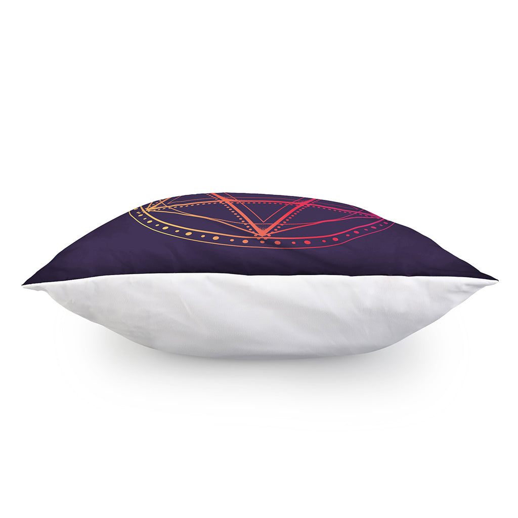 Geometric Star of David Print Pillow Cover