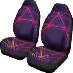 Geometric Star of David Print Universal Fit Car Seat Covers
