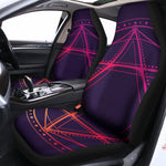 Geometric Star of David Print Universal Fit Car Seat Covers