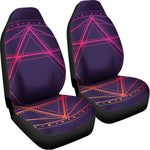 Geometric Star of David Print Universal Fit Car Seat Covers