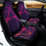 Geometric Star of David Print Universal Fit Car Seat Covers
