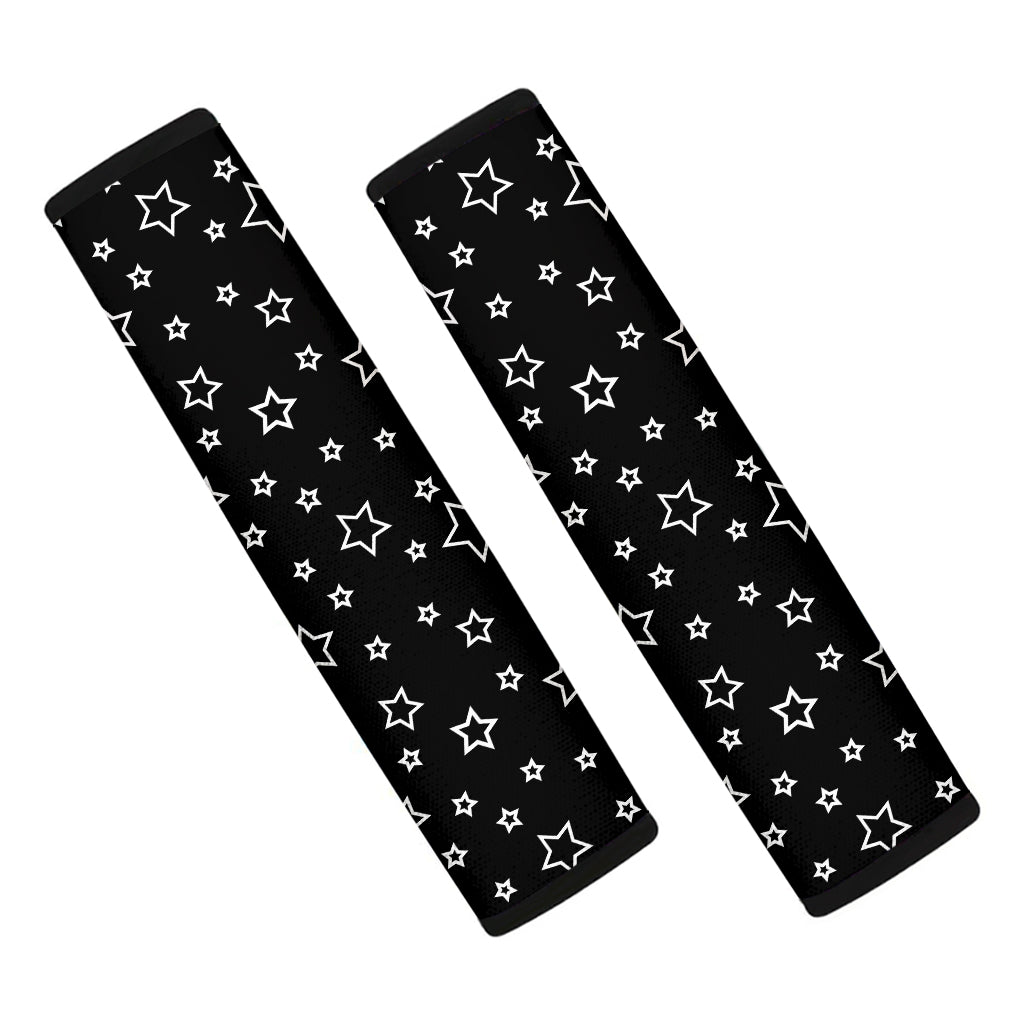 Geometric Star Pattern Print Car Seat Belt Covers