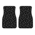 Geometric Star Pattern Print Front Car Floor Mats