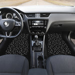 Geometric Star Pattern Print Front Car Floor Mats