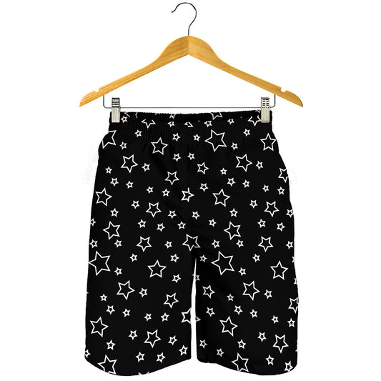 Geometric Star Pattern Print Men's Shorts