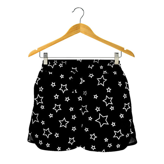 Geometric Star Pattern Print Women's Shorts