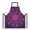 Geometric Zodiac Calendar Print Apron