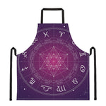 Geometric Zodiac Calendar Print Apron