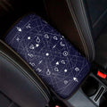 Geometric Zodiac Signs Print Car Center Console Cover