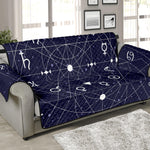 Geometric Zodiac Signs Print Sofa Protector