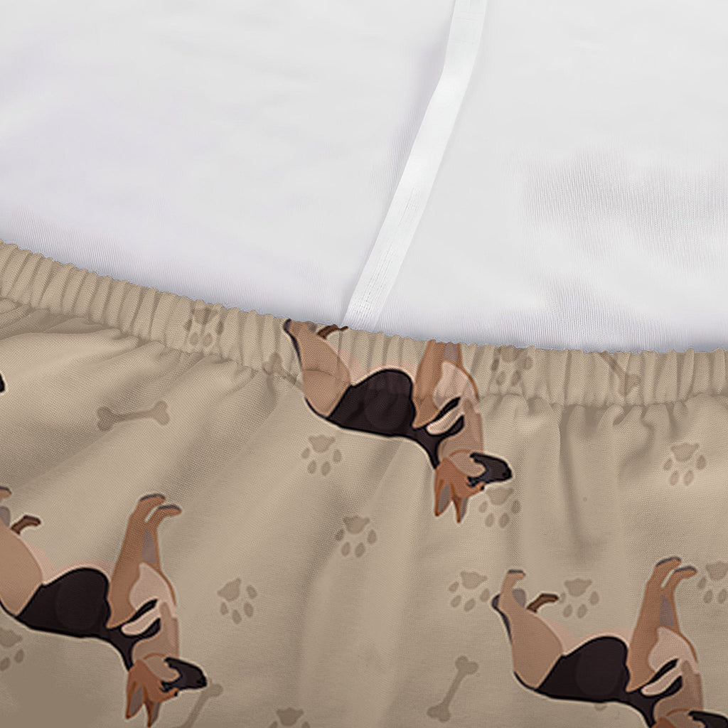 German Shepherd Dog Pattern Print Sofa Cover