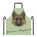 German Shepherd Dog Portrait Print Apron