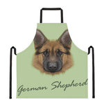 German Shepherd Dog Portrait Print Apron