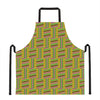 Ghana Kente Pattern Print Apron