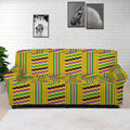 Ghana Kente Pattern Print Sofa Cover
