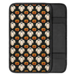 Ghost And Pumpkin Pattern Print Car Center Console Cover