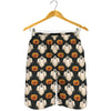 Ghost And Pumpkin Pattern Print Men's Shorts