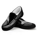 Ghost In The Darkness 3D Print Black Slip On Sneakers