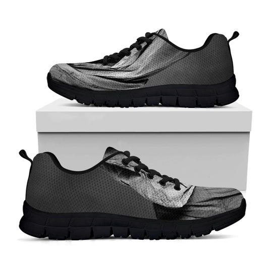 Ghost In The Darkness 3D Print Black Sneakers