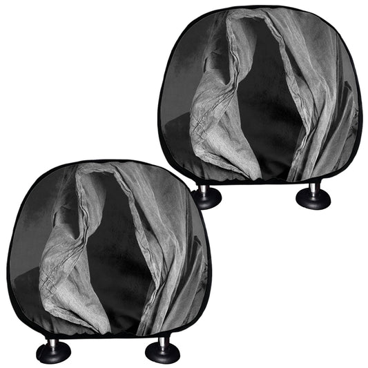 Ghost In The Darkness 3D Print Car Headrest Covers