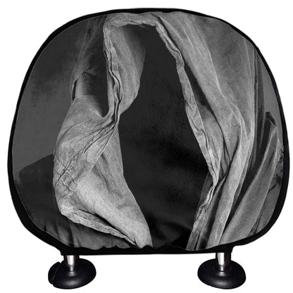 Ghost In The Darkness 3D Print Car Headrest Covers