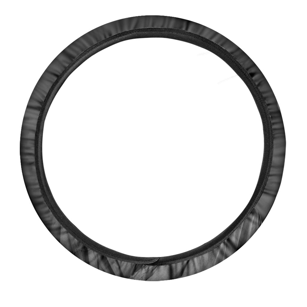Ghost In The Darkness 3D Print Car Steering Wheel Cover