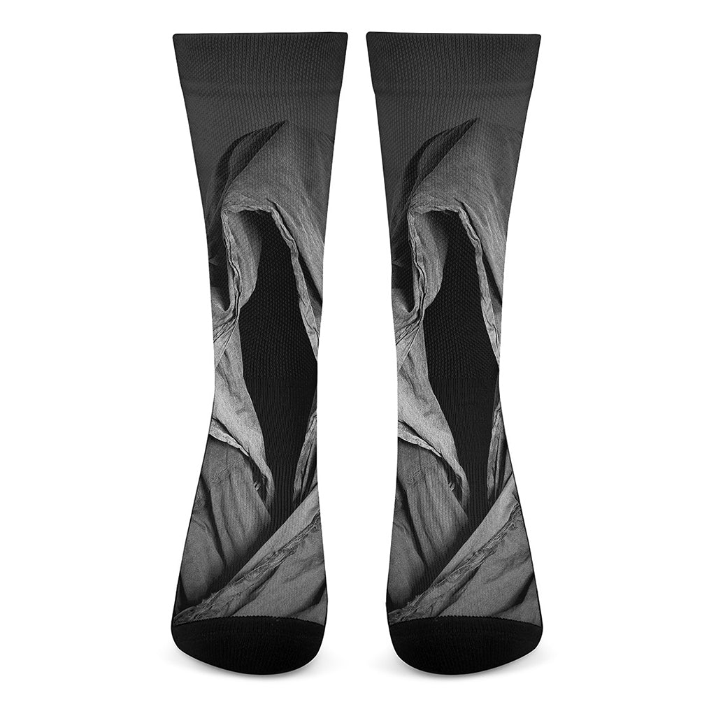 Ghost In The Darkness 3D Print Crew Socks