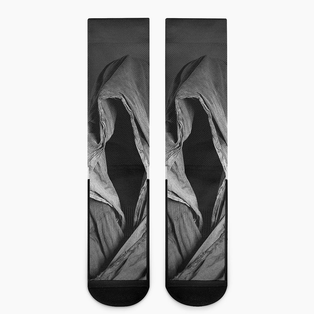 Ghost In The Darkness 3D Print Crew Socks
