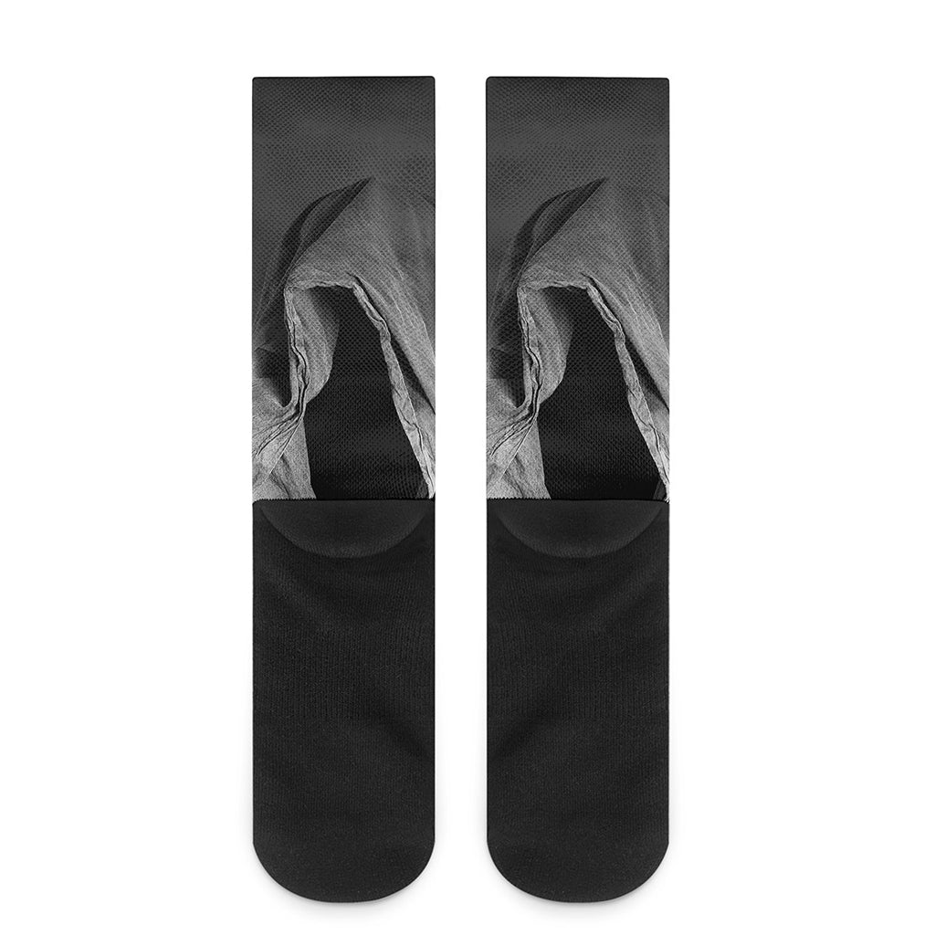 Ghost In The Darkness 3D Print Crew Socks