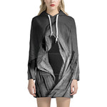 Ghost In The Darkness 3D Print Hoodie Dress
