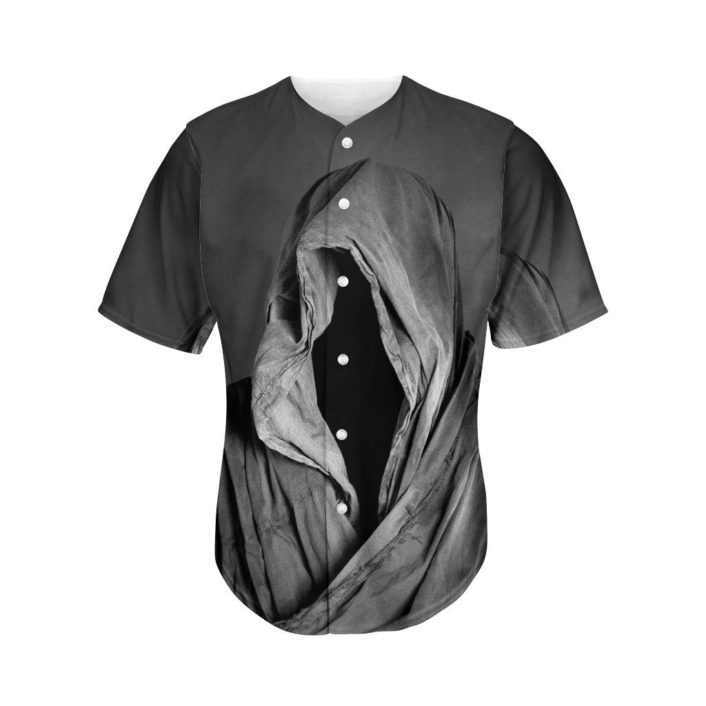 Ghost In The Darkness 3D Print Men's Baseball Jersey