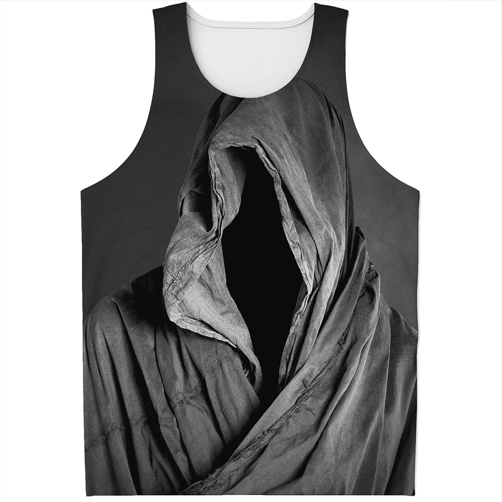 Ghost In The Darkness 3D Print Men's Tank Top