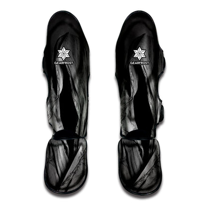 Ghost In The Darkness 3D Print Muay Thai Shin Guard