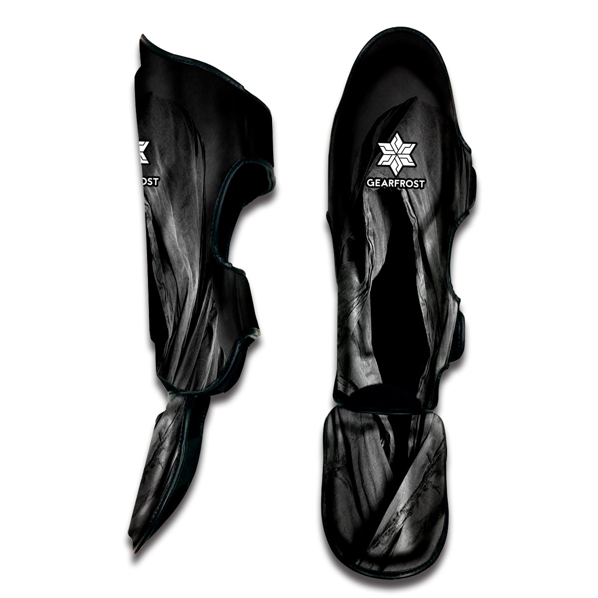 Ghost In The Darkness 3D Print Muay Thai Shin Guard