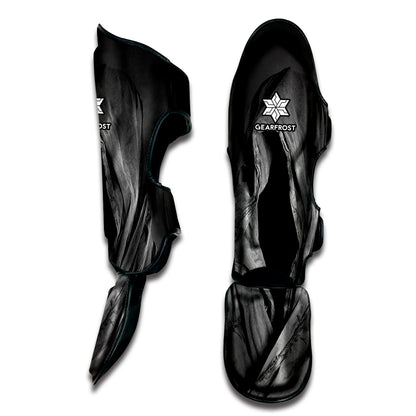 Ghost In The Darkness 3D Print Muay Thai Shin Guard