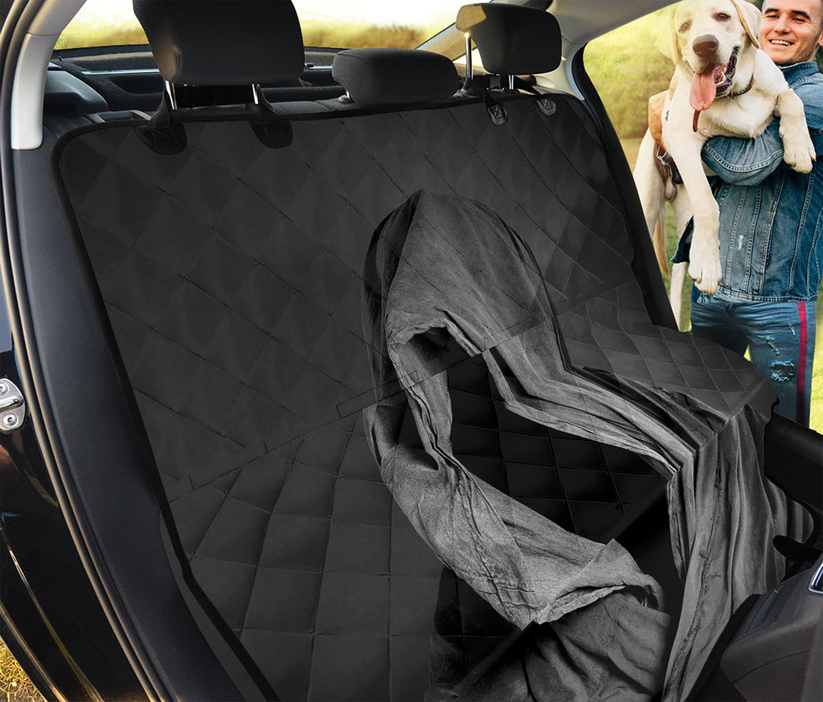 Ghost In The Darkness 3D Print Pet Car Back Seat Cover