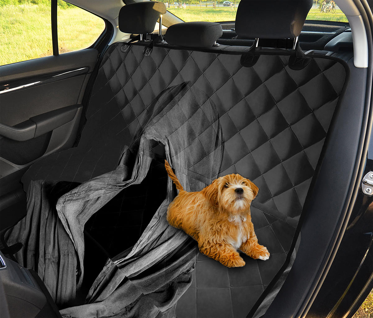 Ghost In The Darkness 3D Print Pet Car Back Seat Cover