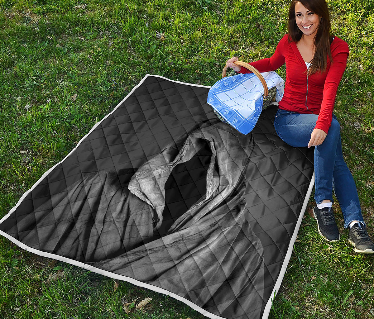 Ghost In The Darkness 3D Print Quilt