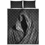 Ghost In The Darkness 3D Print Quilt Bed Set