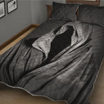 Ghost In The Darkness 3D Print Quilt Bed Set