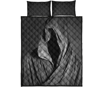 Ghost In The Darkness 3D Print Quilt Bed Set