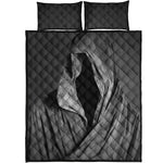 Ghost In The Darkness 3D Print Quilt Bed Set