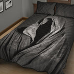 Ghost In The Darkness 3D Print Quilt Bed Set