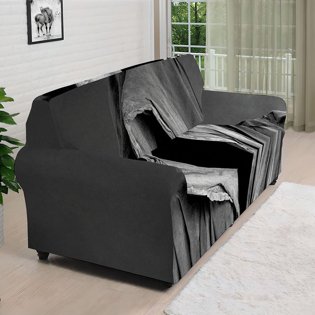 Ghost In The Darkness 3D Print Sofa Cover