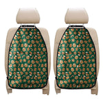 Gingerbread Cookies Pattern Print Car Seat Organizers