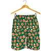 Gingerbread Cookies Pattern Print Men's Shorts