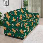 Gingerbread Man Cookies Pattern Print Sofa Cover