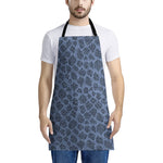 Giraffe Denim Jeans Pattern Print Apron