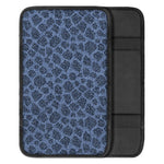 Giraffe Denim Jeans Pattern Print Car Center Console Cover