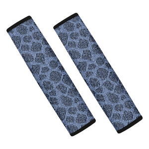 Giraffe Denim Jeans Pattern Print Car Seat Belt Covers